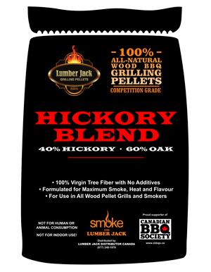 Lumberjack Hickory Blend BBQ Pellets 20lb