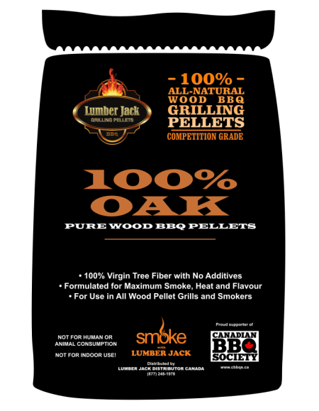 Lumberjack - 100% Oak Pellets (20Lb)