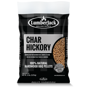 Lumberjack Char Hickory BBQ Pellets 20lb