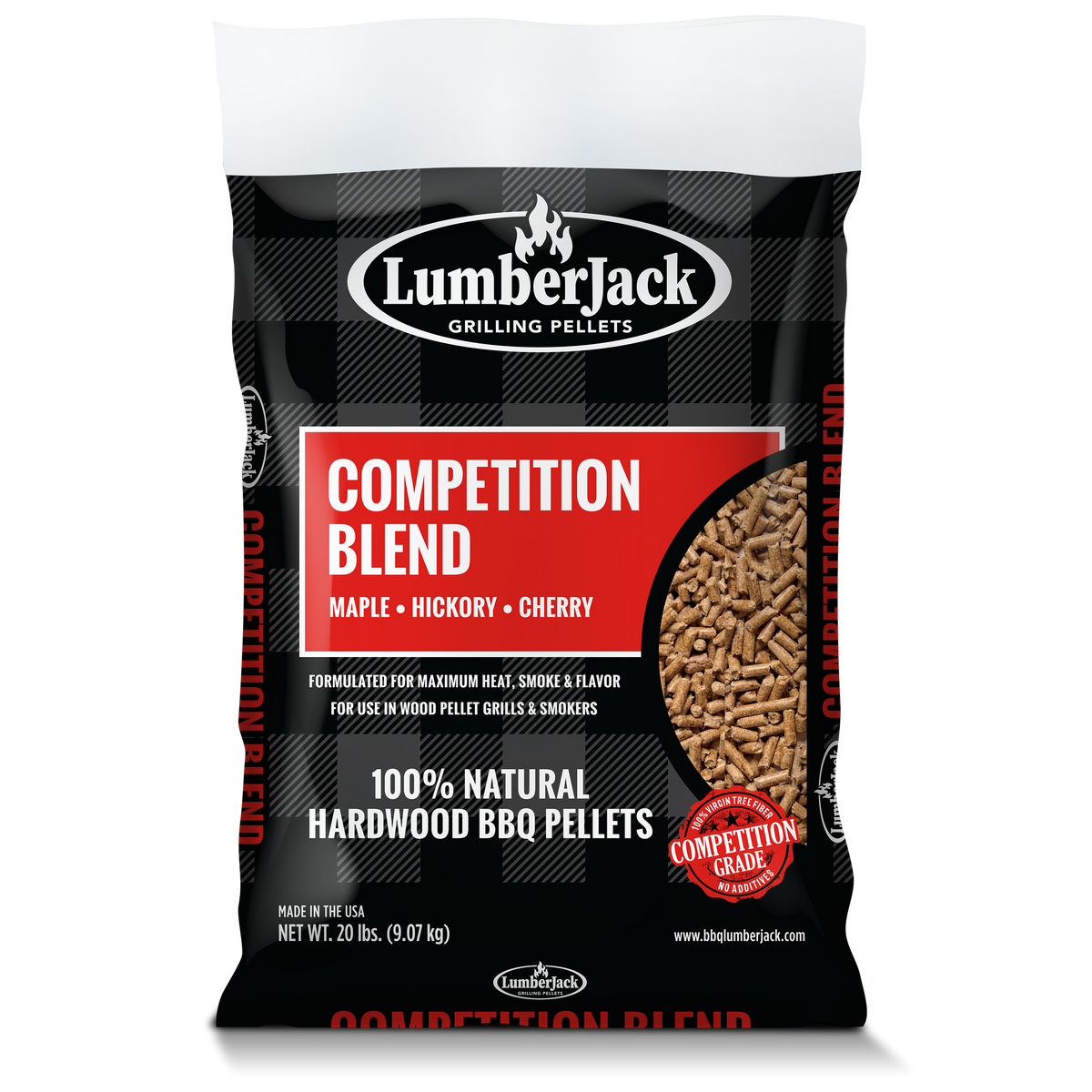 Lumberjack Competition Blend BBQ Pellets 40lb