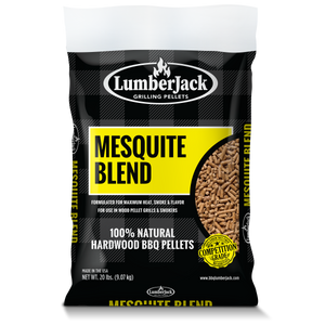 Lumberjack Mesquite Blend BBQ Pellets 20lb