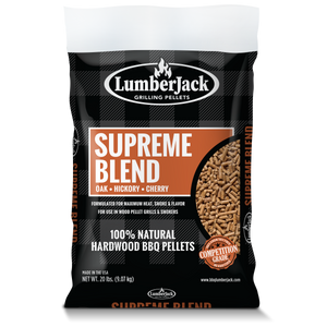 Lumberjack Supreme Blend BBQ Pellets 40lb