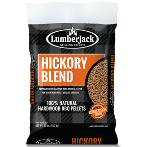 Lumberjack Hickory Blend BBQ Pellets 20lb