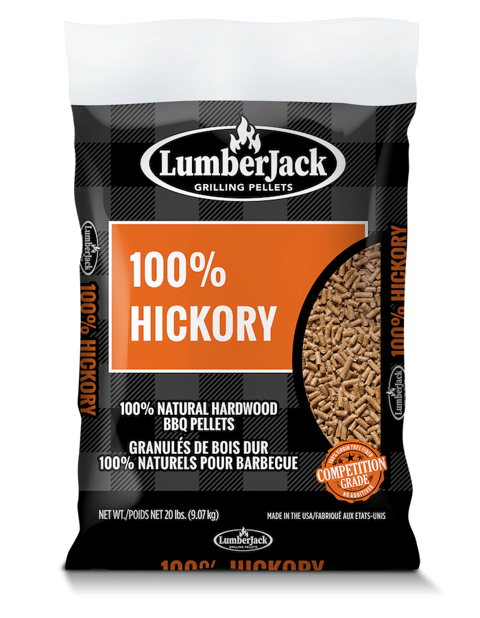 Lumberjack - 100% Hickory Pellets (20Lb)