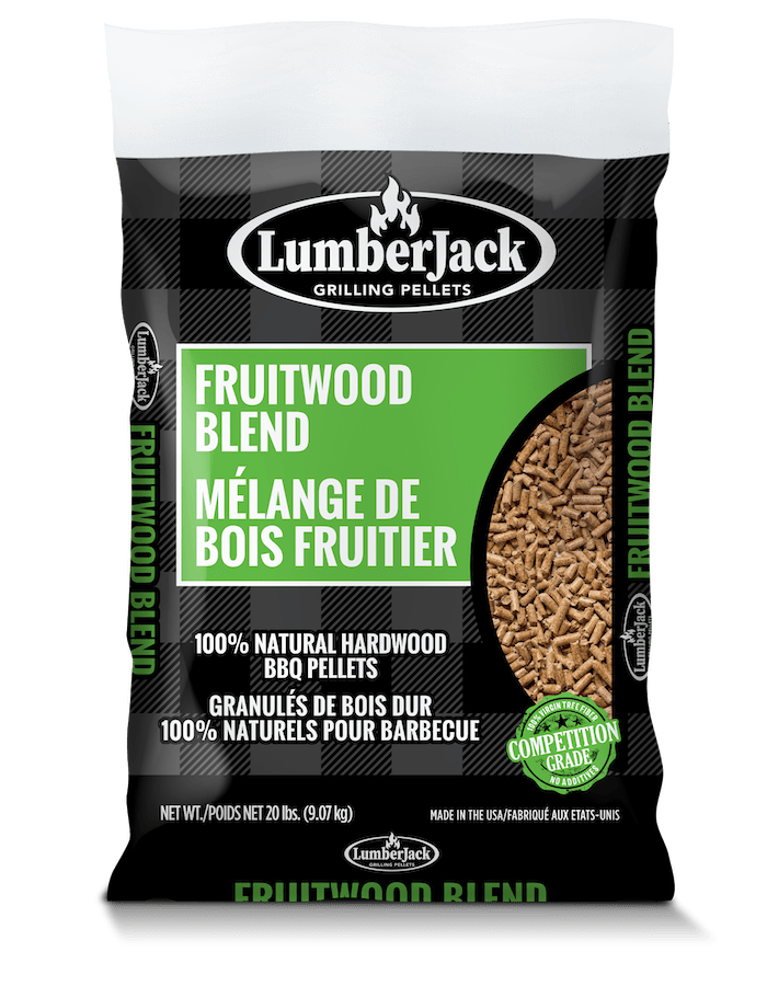 Lumberjack - Fruitwood Blend Pellets (20Lb)
