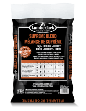 Lumberjack Supreme Blend BBQ Pellets 40lb
