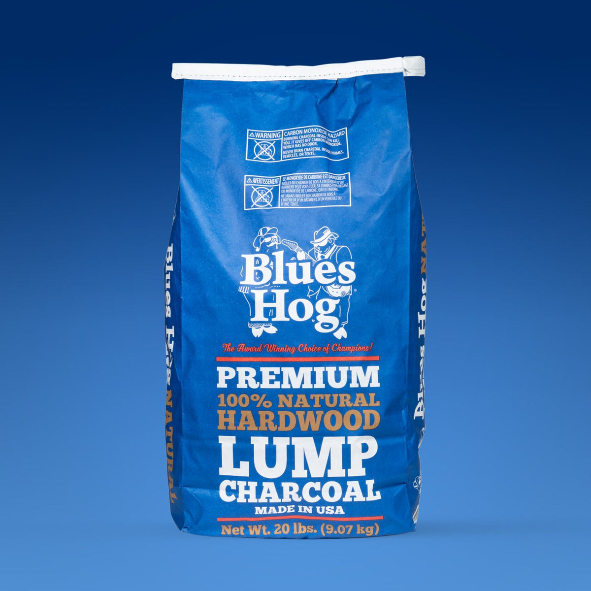 Blues Hog Premium Natural Lump Charcoal 20lb