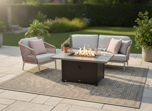 Ratana Luxor Fire Table - 50 x 29 | LP or NG