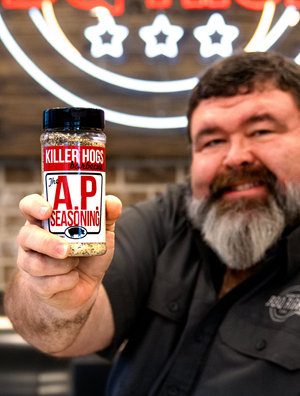 Malcom Reed with Killer Hogs AP Seasoning