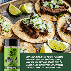 Fire & Smoke Charred Chile & Lime rub