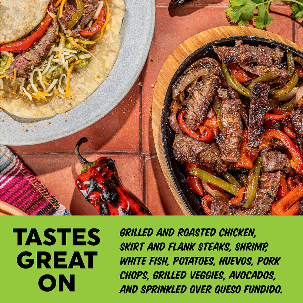 Fire & Smoke Charred Chile & Lime rub