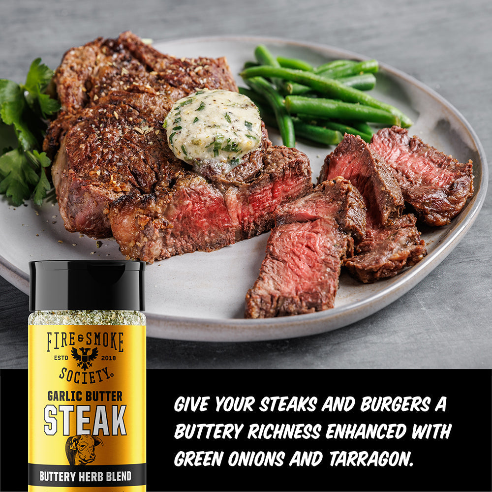 Fire & Smoke Garlic Butter Steak