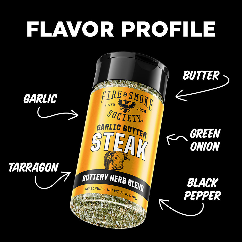 Fire & Smoke Garlic Butter Steak