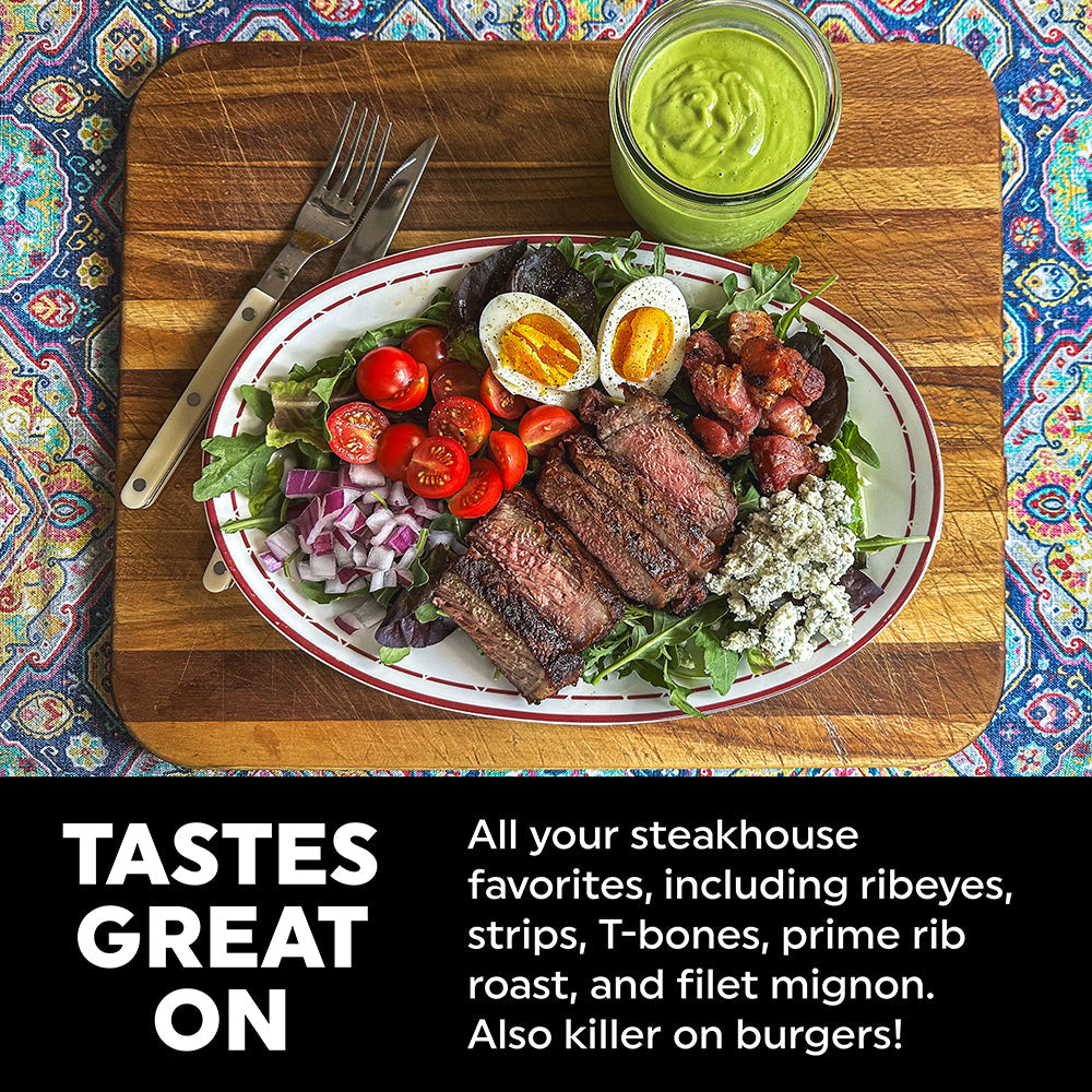 Fire & Smoke Garlic Butter Steak