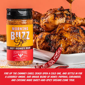 Fire & Smoke Morning Buzz Hot Honey Rub 159g