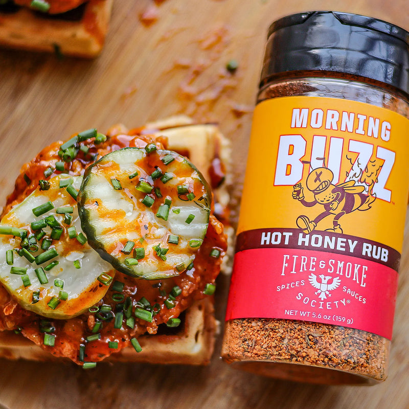 Fire & Smoke Morning Buzz Hot Honey Rub 159g