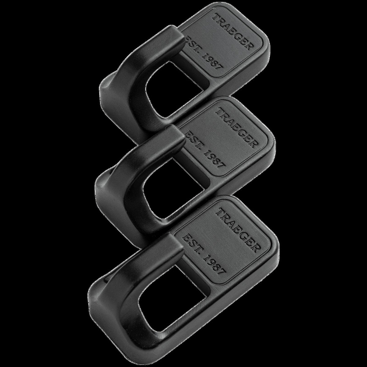 Grill Hopper Magnetic Tool Hooks - 3 Piece Set