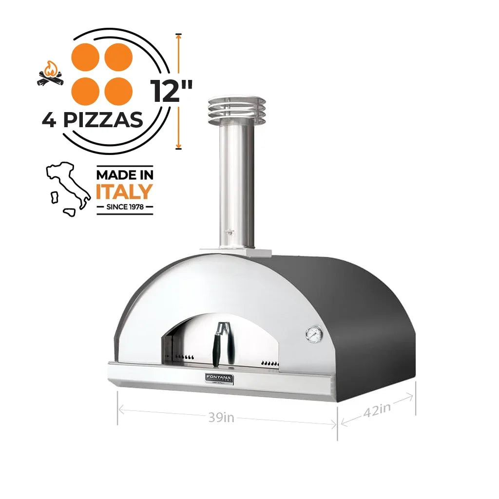 Cart For Wood Fired Marinara Pizza Oven