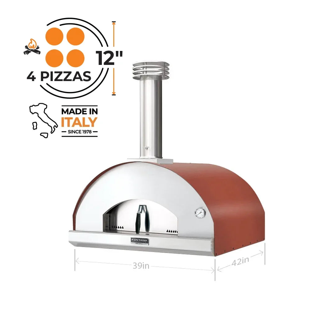 Cart For Wood Fired Marinara Pizza Oven