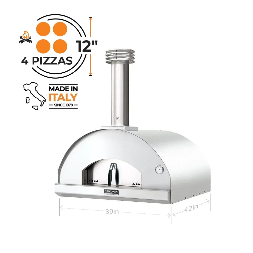Cart For Wood Fired Marinara Pizza Oven