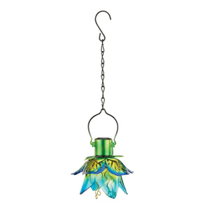 Regal Art & Gift Mini Flower Solar Lantern - Blue