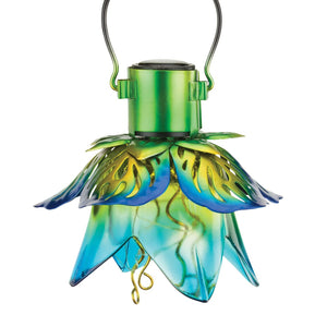 Regal Art & Gift Mini Flower Solar Lantern - Blue