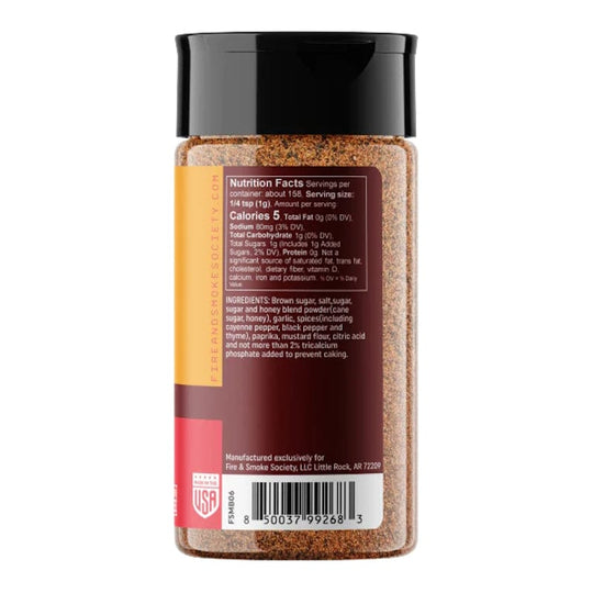 Fire & Smoke Morning Buzz Hot Honey Rub 159g
