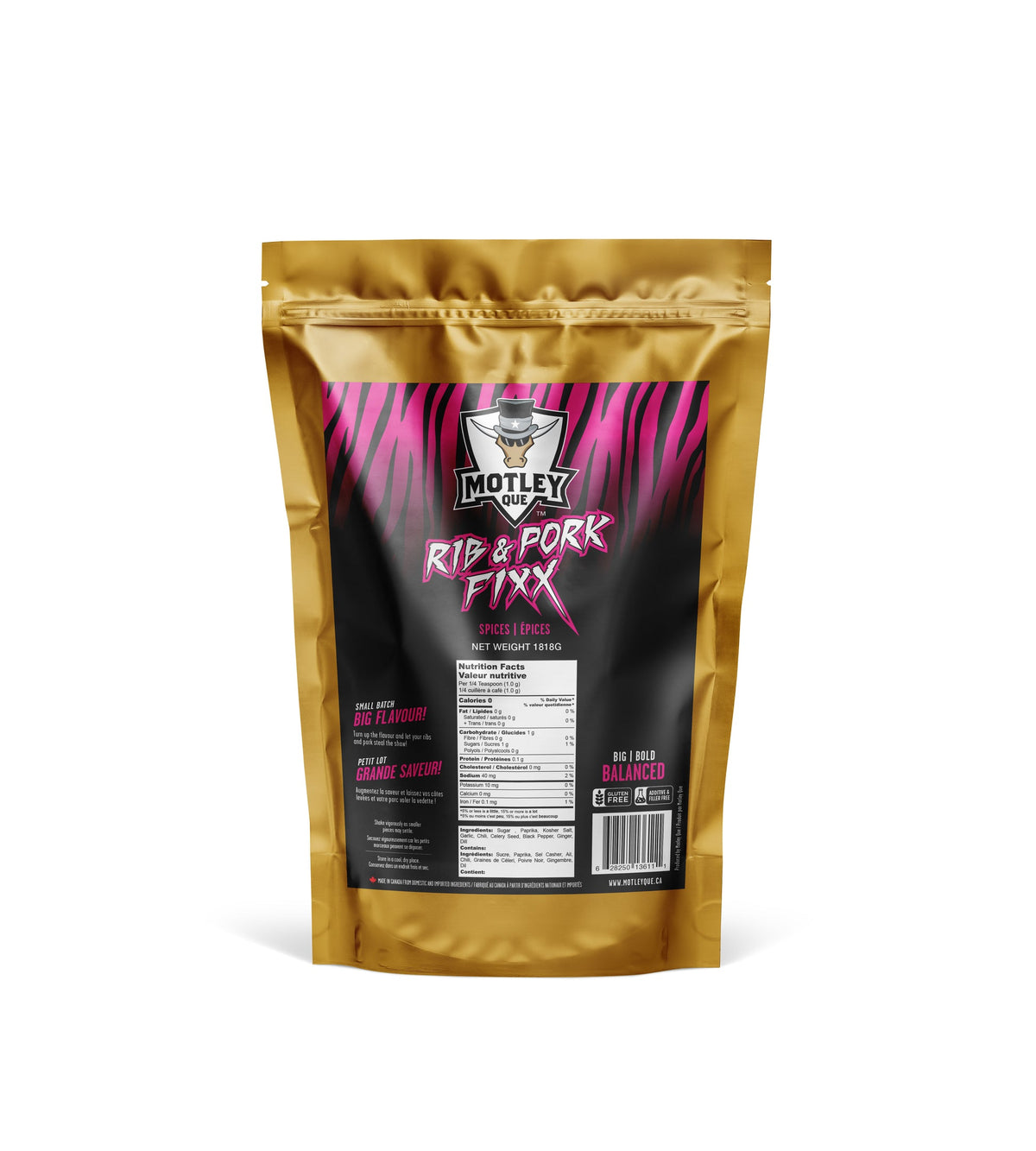 Motley Que Rib & Pork Fixx Rub