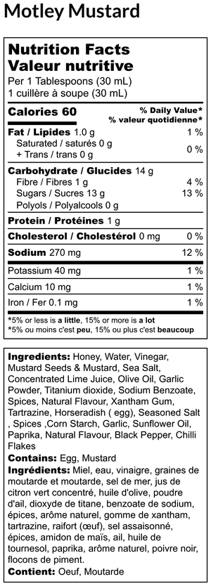 Motley Que Motley Mustard BBQ Sauce