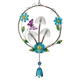 Regal Art & Gift Mushroom Burst Solar Lantern - Butterfly