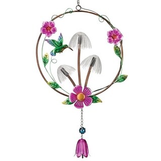 Regal Art & Gift Mushroom Burst Solar Lantern - Hummingbird