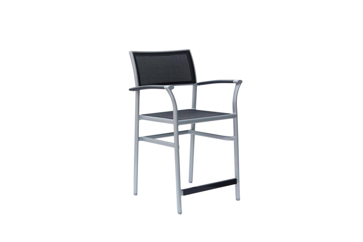 Ratana New Roma Sling Counter Chair w/Arm
