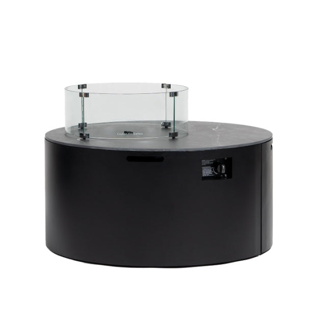 Newbury 42″x20.8″Round Fire Pit w/Lid