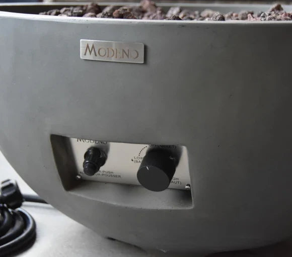 Elementi Nantucket fire bowl detail