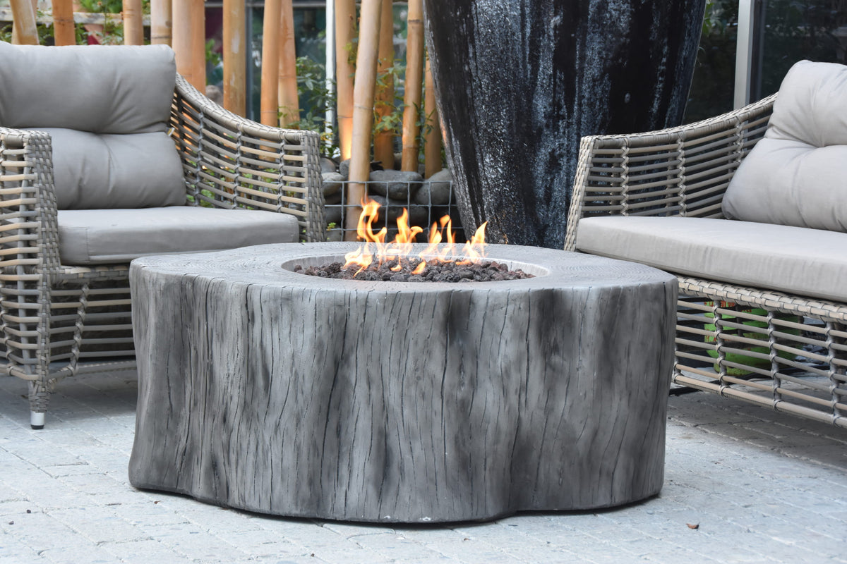 Elementi Manchester RD Fire Table Classic Grey