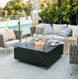 Elementi Sofia Porcelain Fire Table