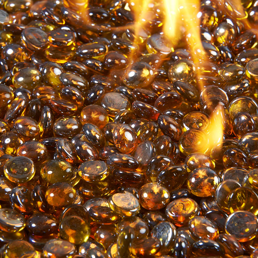 Tempered Fire Glass Gems
