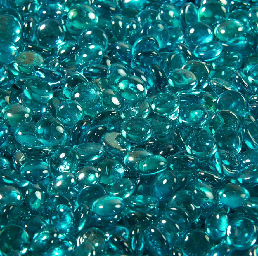 Tempered Fire Glass Gems
