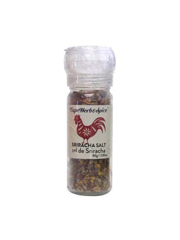 Sriracha Salt - Refillable Ceramic Grinder