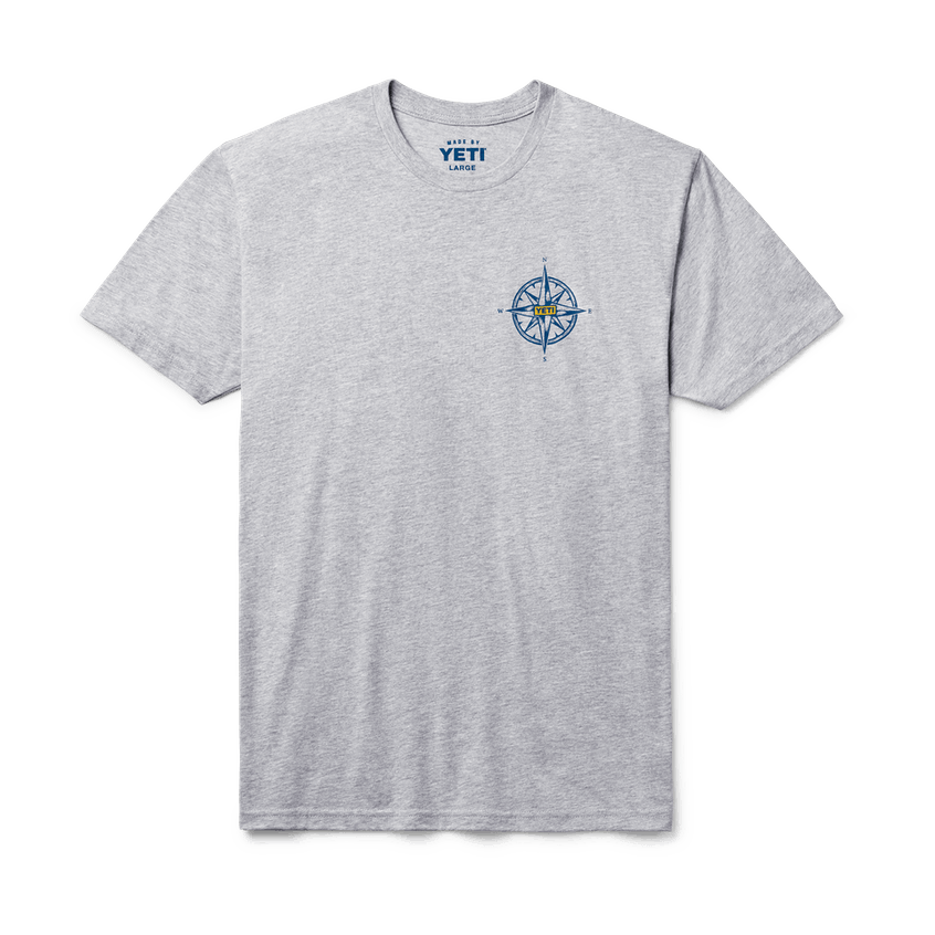 Yeti Open Seas T-Shirt Heather Grey