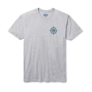 Yeti Open Seas T-Shirt Heather Grey