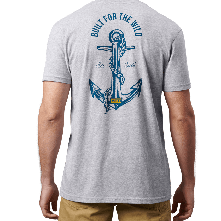 Yeti Open Seas T-Shirt Heather Grey