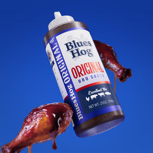 Blues Hog Original BBQ Sauce on food