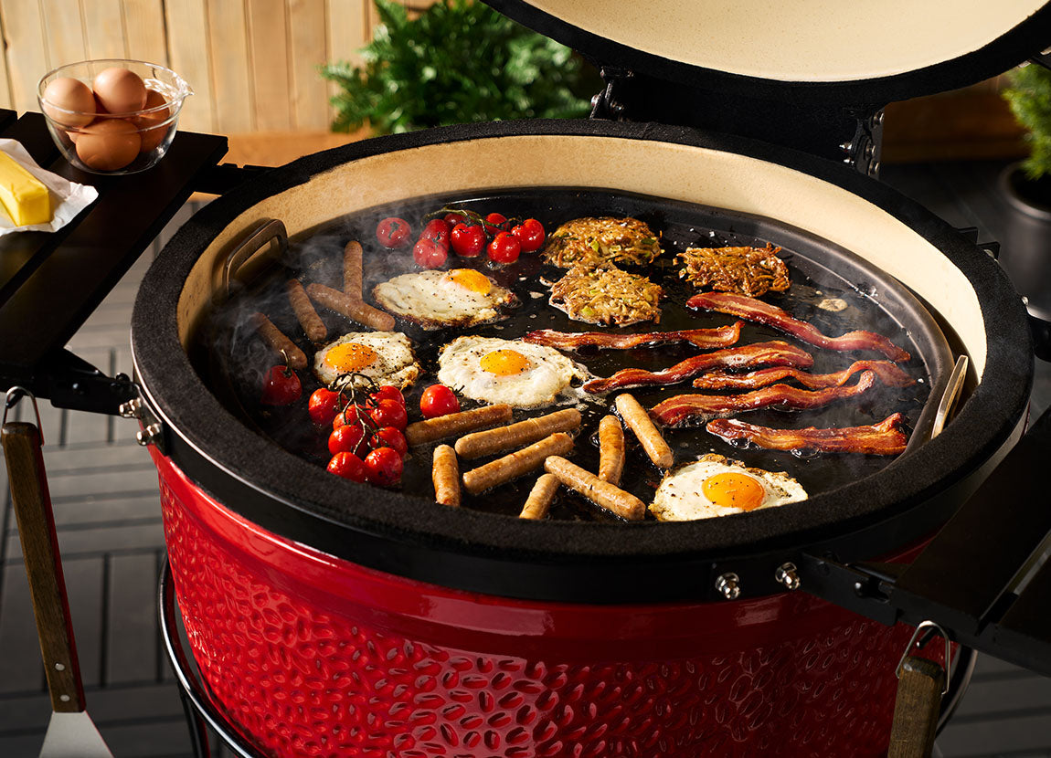 Kamado Joe Half Moon Cast Iron Reversible Griddle