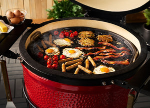 Kamado Joe Half Moon Cast Iron Reversible Griddle