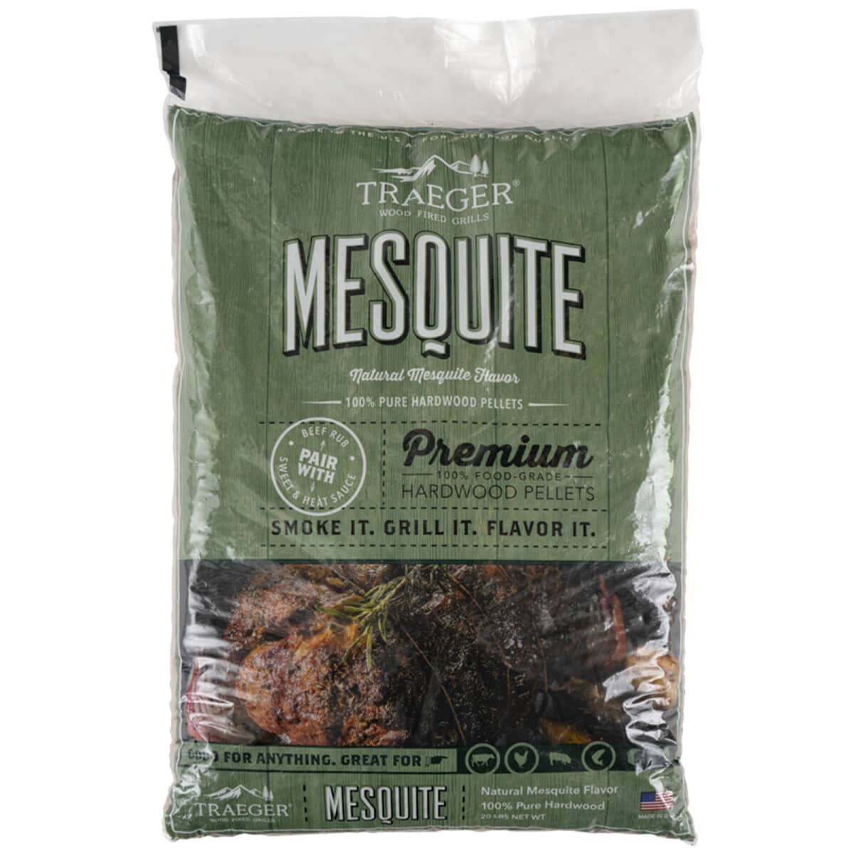 Traeger Mesquite Pellets (20 Lb)