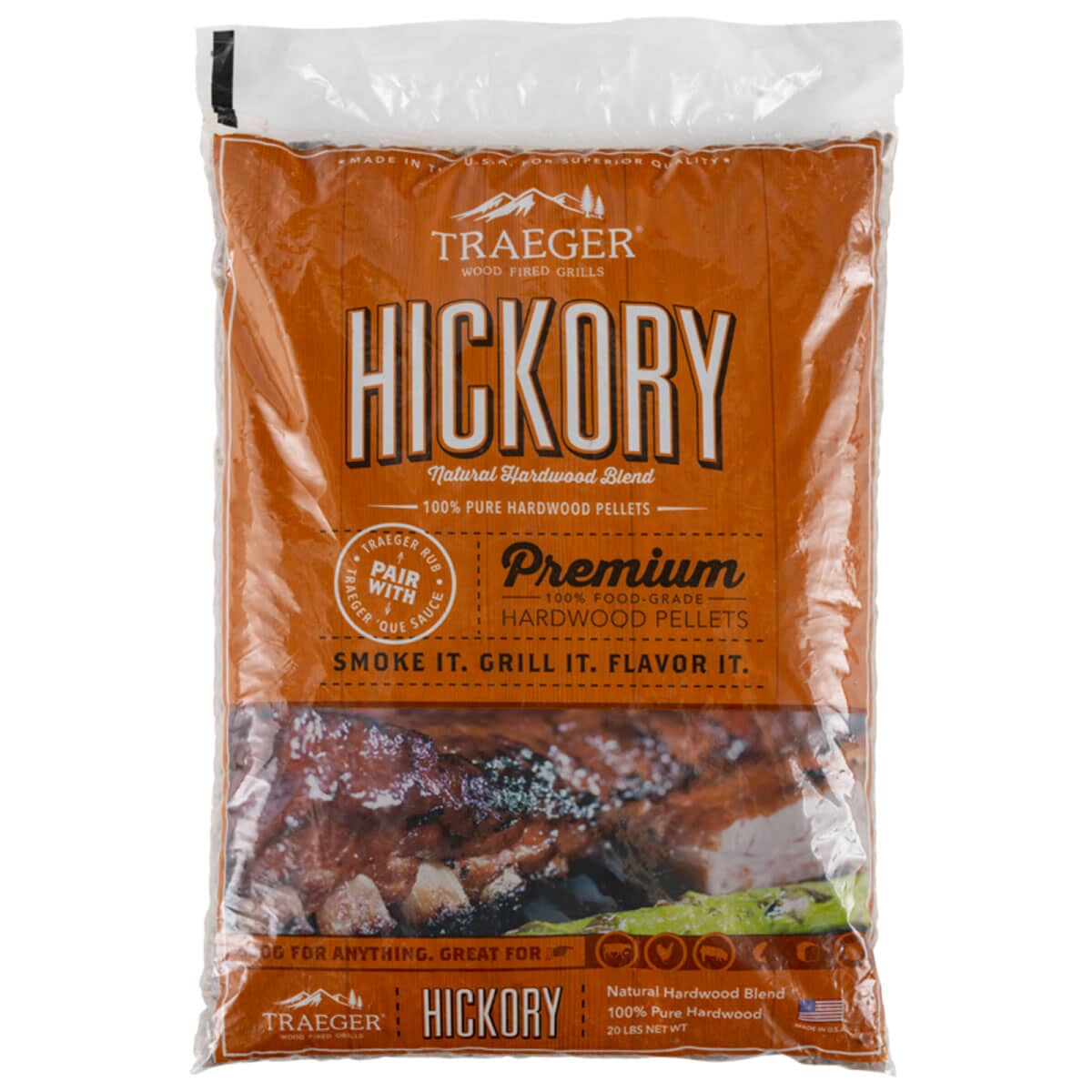 Traeger Hickory Pellets (20 Lb)