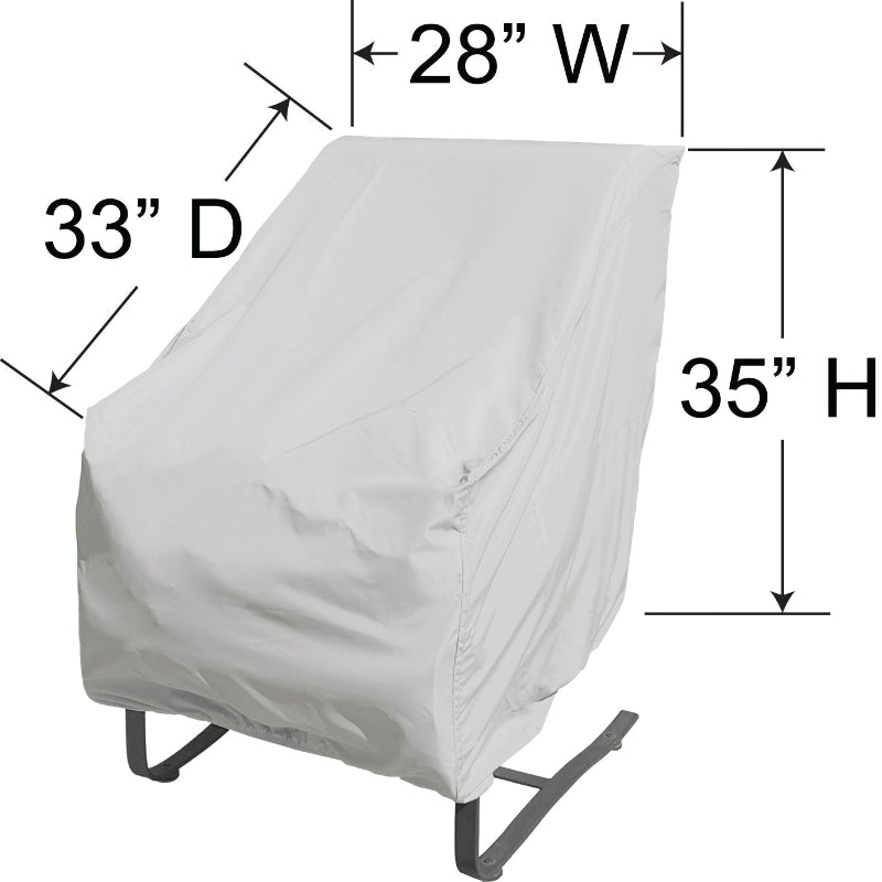 Dining Chair Cover, 28" W x 33" D x 35" H