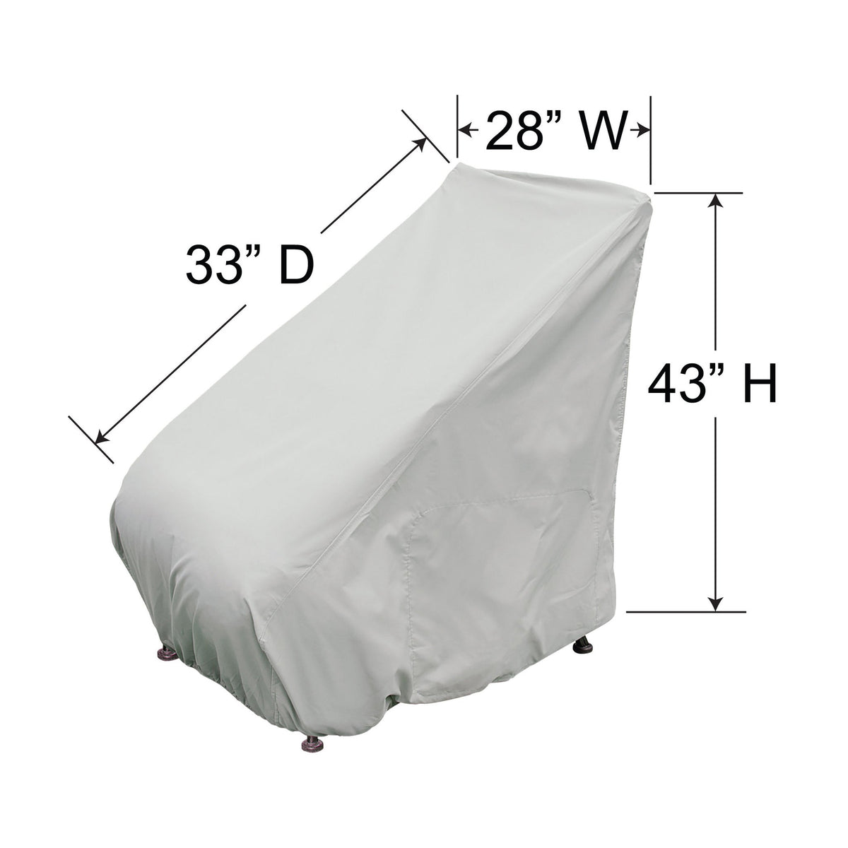 Treasure Garden Counter Height Chair Cover