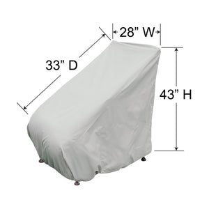 Treasure Garden Counter Height Chair Cover